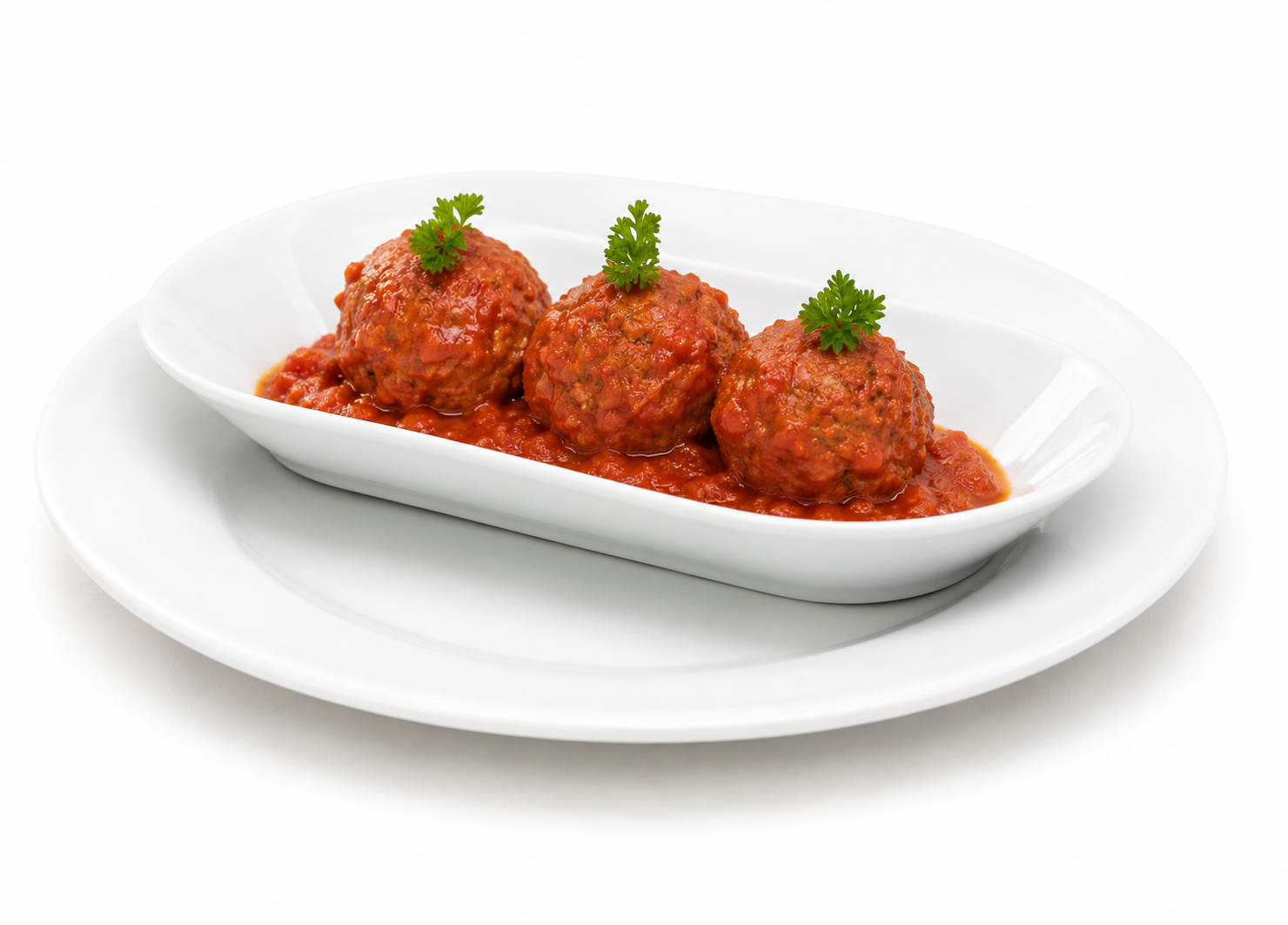 Turkey Meatballs with Coconut Milk and Tomato Sauce