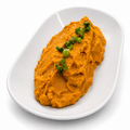 Mashed Roasted Sweet Potatoes with Parmesan