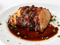 Roasted Pork Loin with Soy, Honey and Sesame