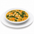 Homemade white beans with spinach and pumpkin by Casera Healthy Food